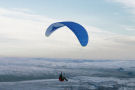 Paraglider Near Top Of Ingleborough